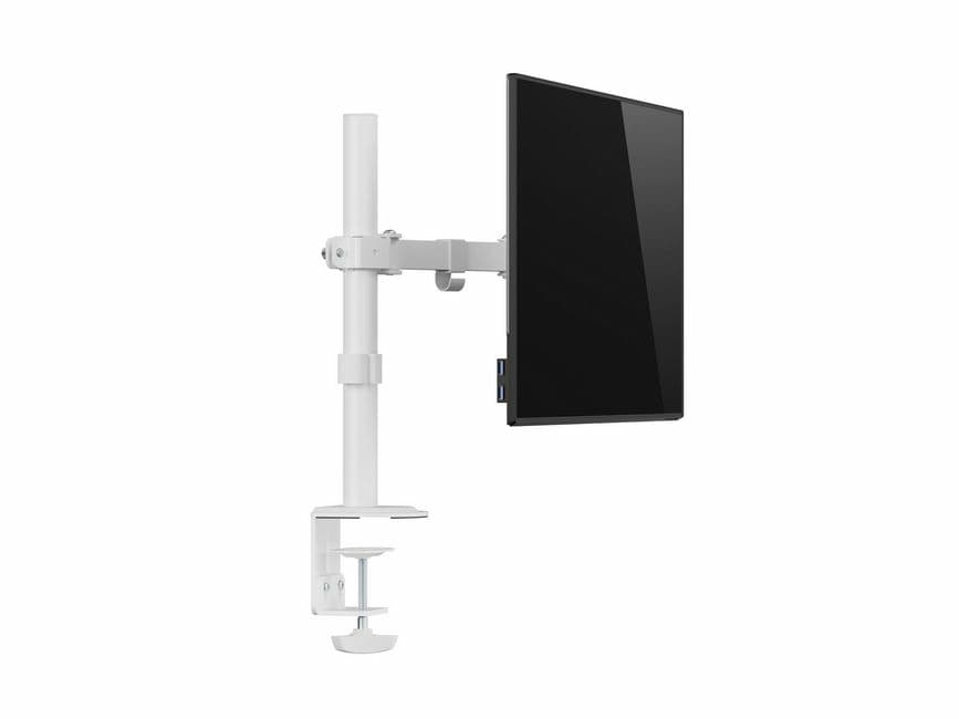 Equip Suporte de montagem de secretária para monitor articulado de 17“-32”, branco — miniatura 3