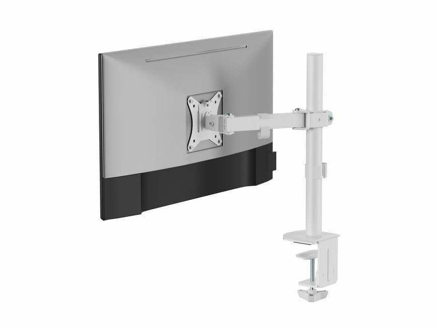 Equip Suporte de montagem de secretária para monitor articulado de 17“-32”, branco — miniatura 4