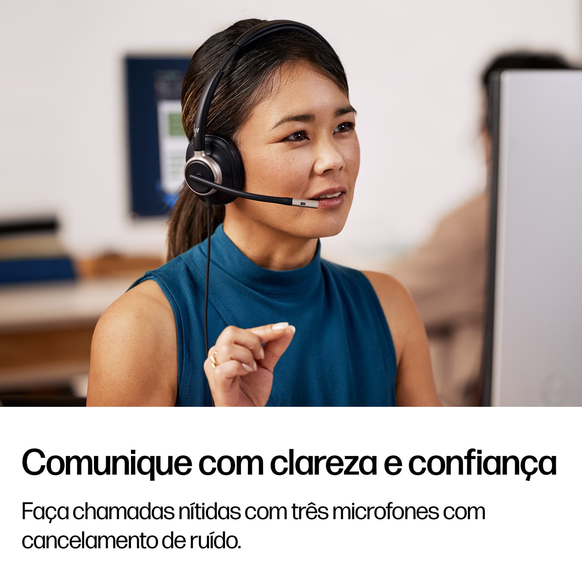 HP Poly Headset monaural USB com fios Mission 815 (a granel) — miniatura 7