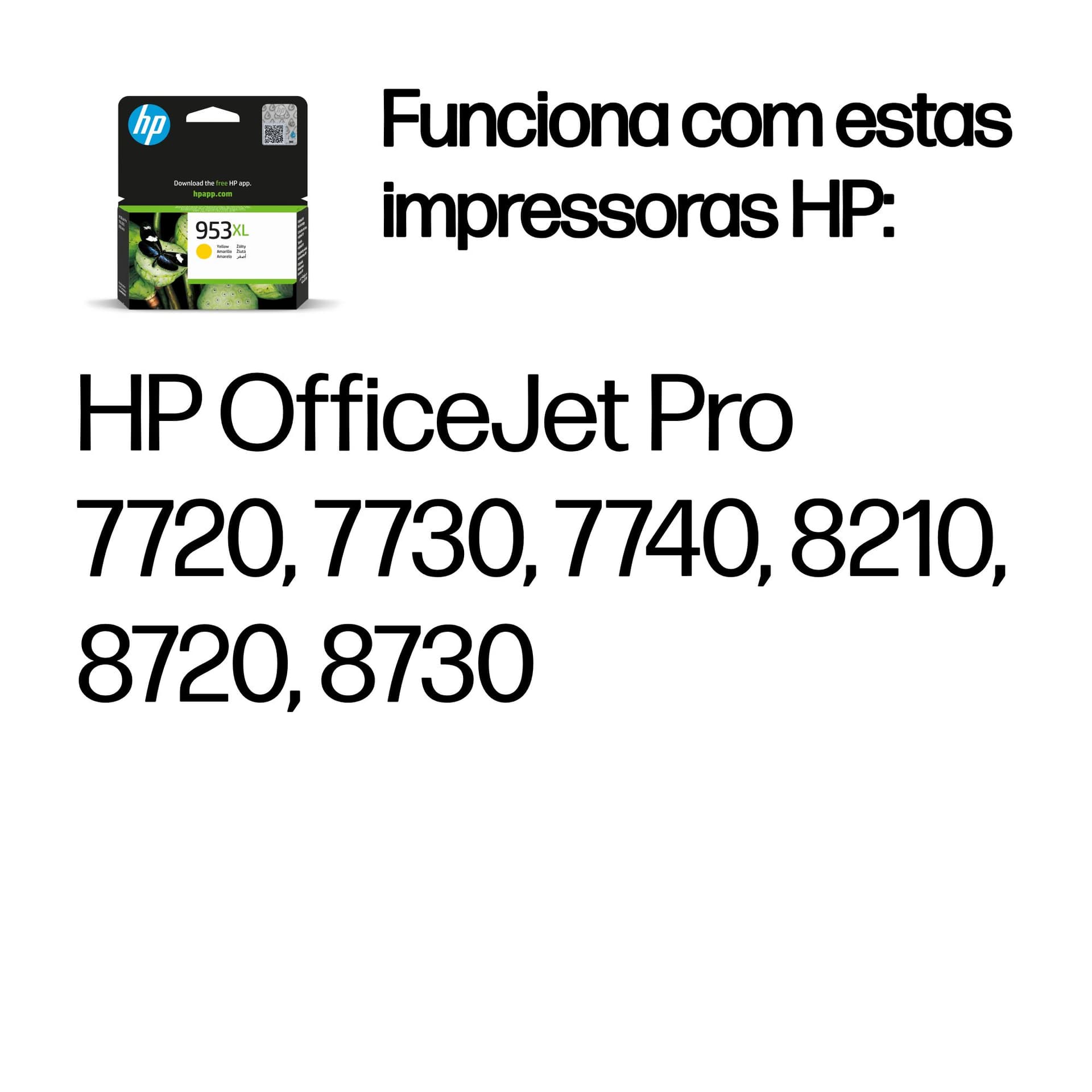 HP Tinteiro original 953XL Amarelo de elevado rendimento — miniatura 2