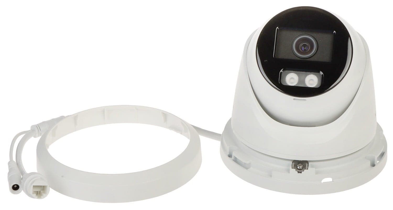 Hikvision DS-2CD2347G2H-LIU(4mm)(eF) 4 MP Smart Hybrid Light with ColorVu Fixed Turret Network Camera, miniatura 4