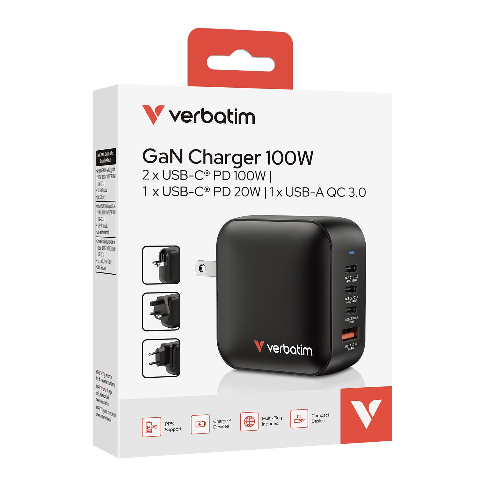 Verbatim Mini GaN Charger 100W — miniatura 8