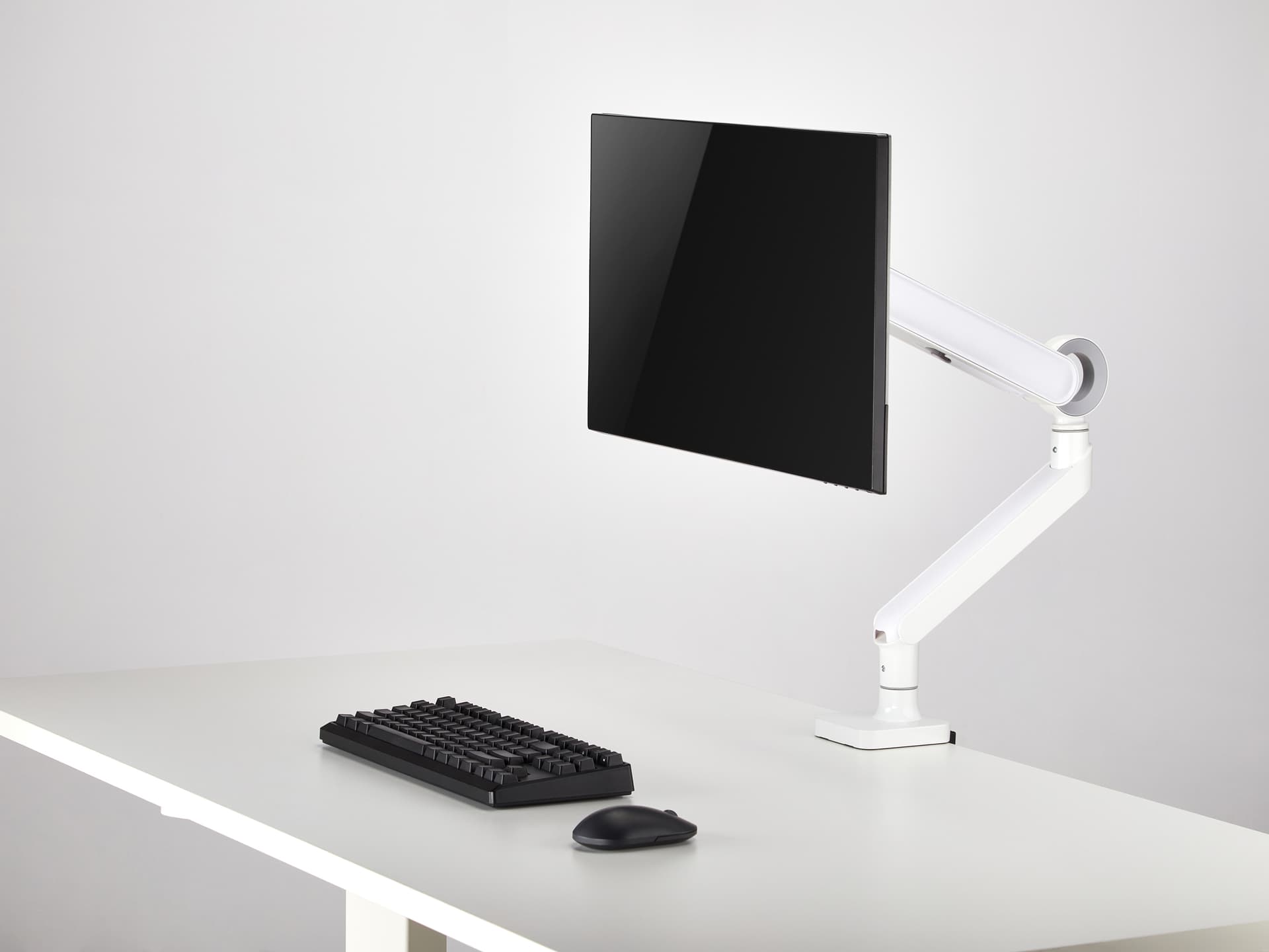 Equip Suporte de montagem de secretária para monitor Premium 17“-35”, branco — miniatura 6