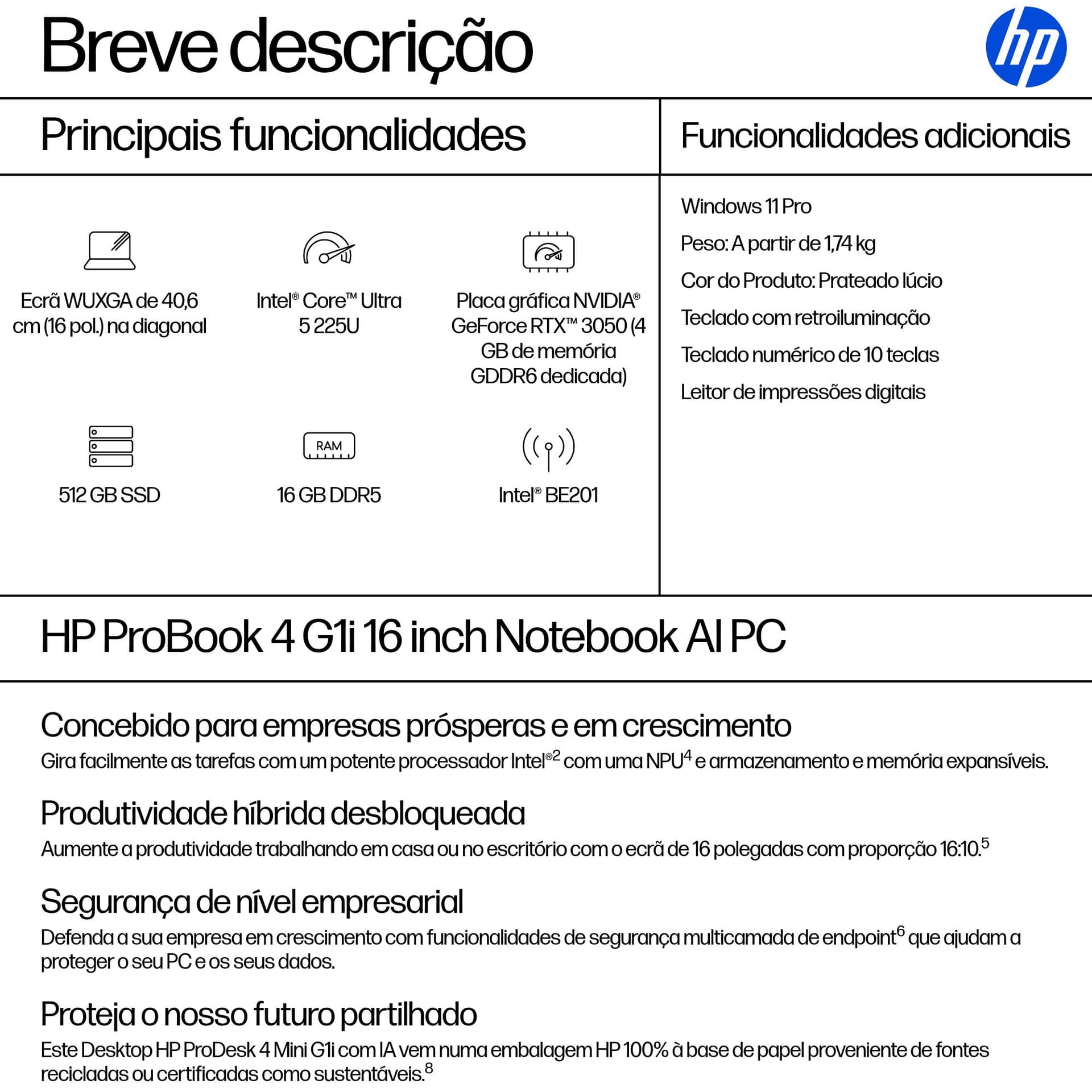 HP ProBook 4 G1i AI PC — miniatura 4