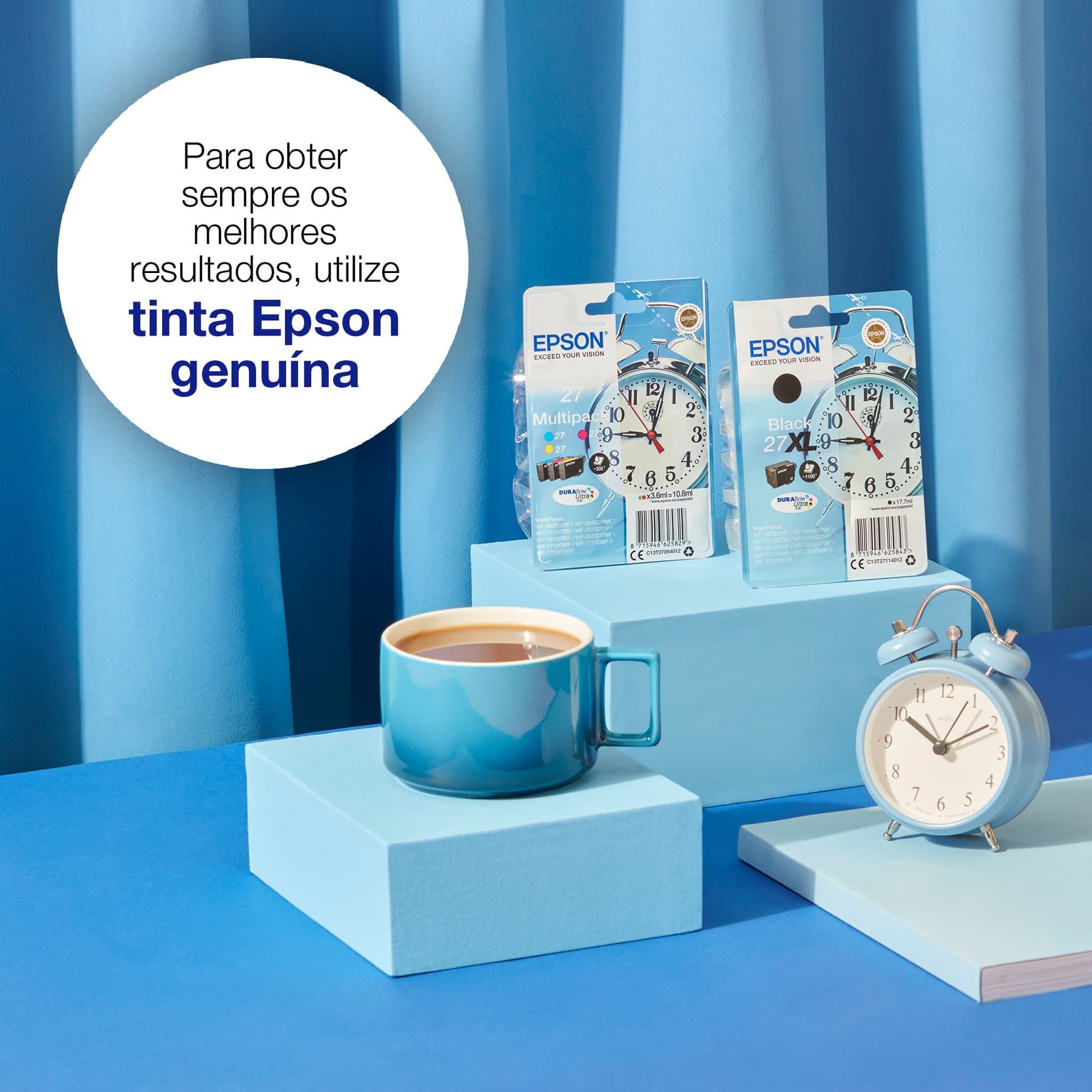 Epson Alarm clock Singlepack Magenta 27XL DURABrite Ultra Ink — miniatura 2