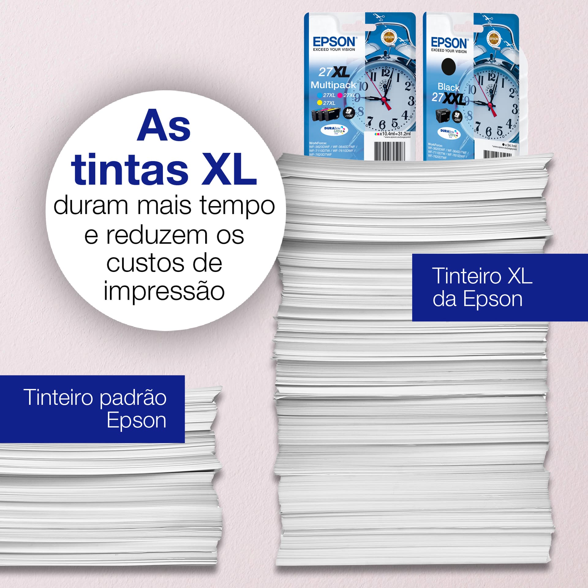 Epson Alarm clock Singlepack Magenta 27XL DURABrite Ultra Ink — miniatura 3