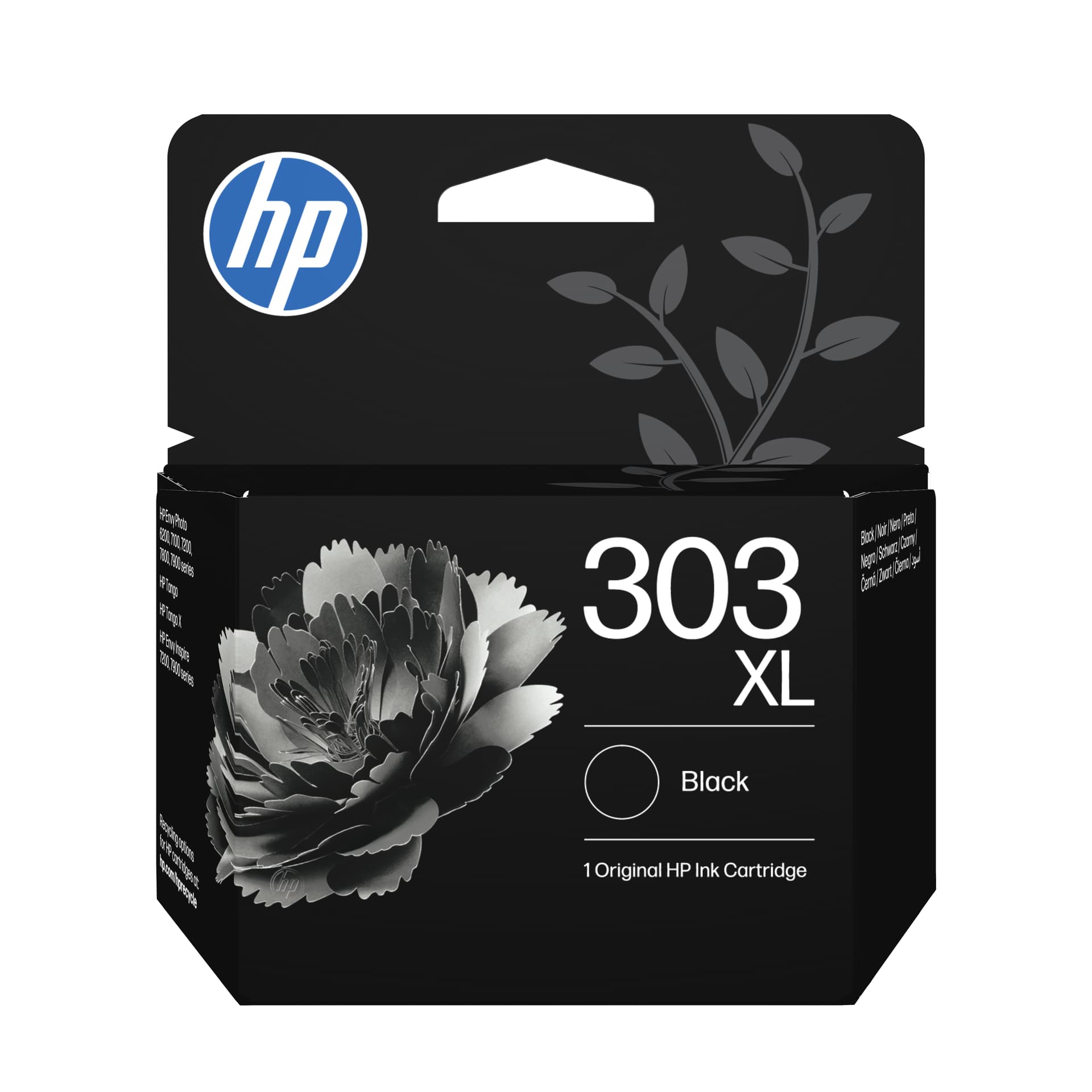 HP Tinteiro Original 303XL de elevado rendimento (Preto), miniatura 1