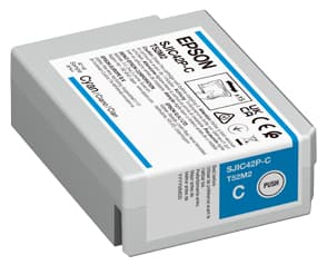 Epson SJIC42P-C Ink cartridge for ColorWorks C4000e (Cyan) — miniatura 1