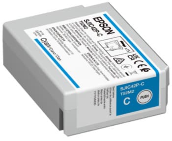 Epson SJIC42P-C Ink cartridge for ColorWorks C4000e (Cyan) — miniatura 2