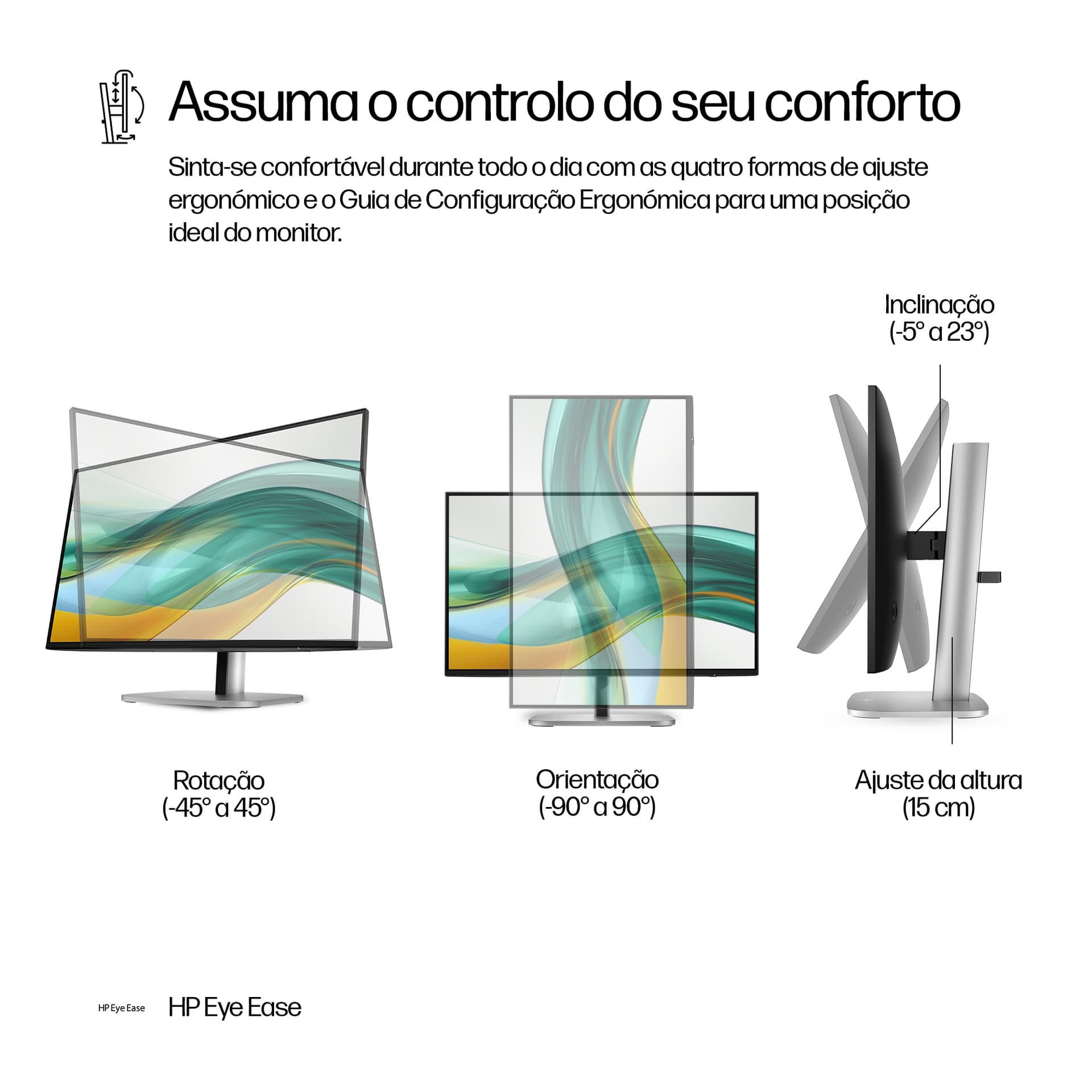 HP Series 5 Monitor FHD Série 5 Pro de 23,8 polegadas - 524pf — miniatura 7