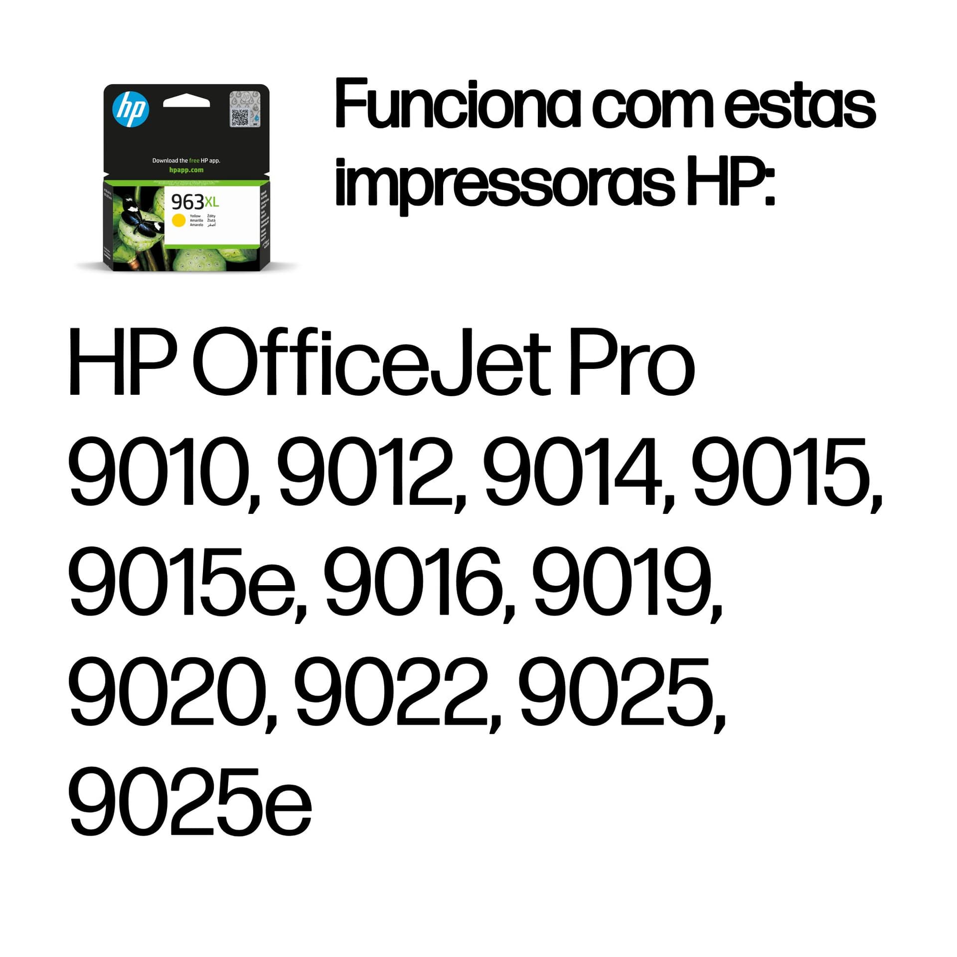 HP Tinteiro Original 963XL Amarelo de elevado rendimento — miniatura 2