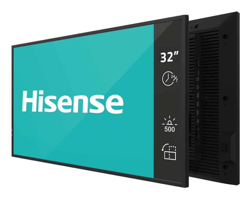 Hisense 32” Full HD IPS Digital Signage Display - 24/7 Operation — miniatura 5