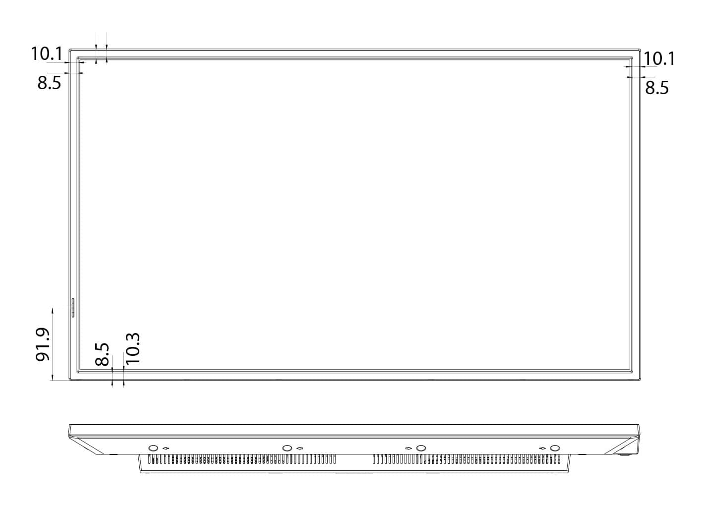 Hisense 32” Full HD IPS Digital Signage Display - 24/7 Operation — miniatura 6