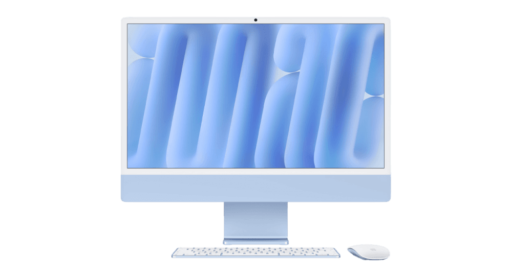 Apple iMac 24P Retina 4.5K display: Apple M6 10C CPU/10C GPU, 16GB, 256GB SSD - Blue, miniatura 2