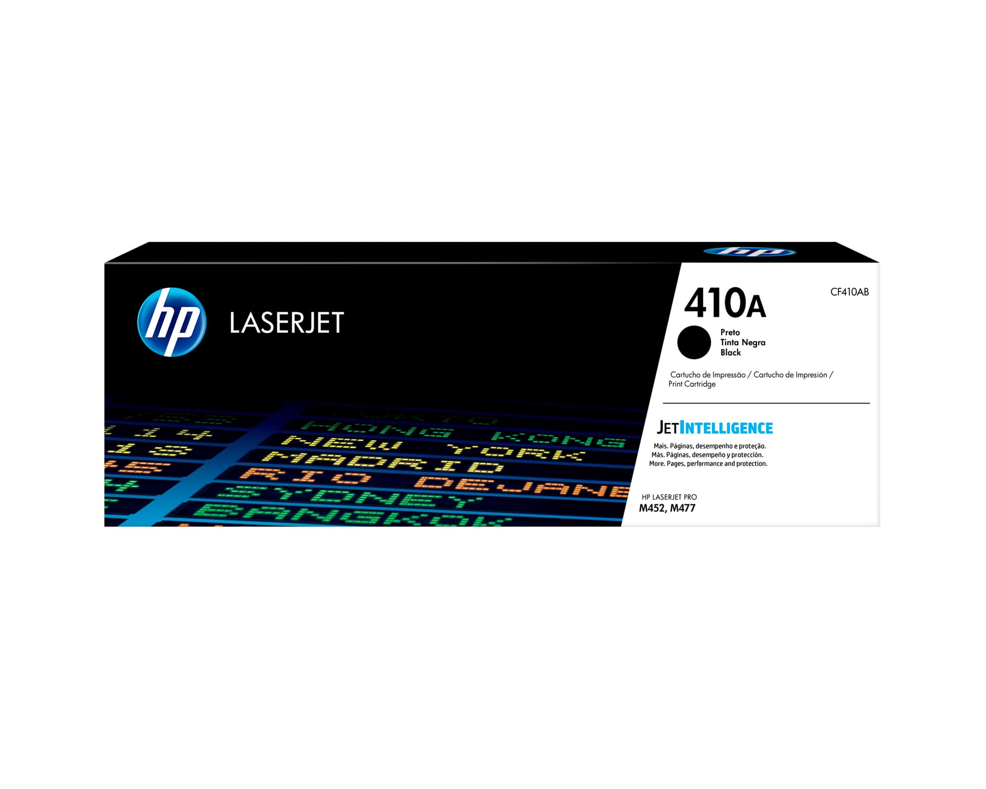 HP Toner LaserJet original 410A preto — miniatura 1