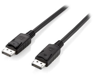 EQUIP CABO DISPLAYPORT M/M 2MT PRETO — miniatura 2