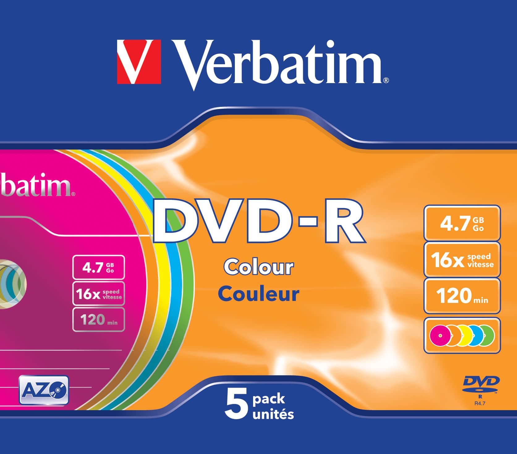 Verbatim DVD-R Colour — miniatura 3