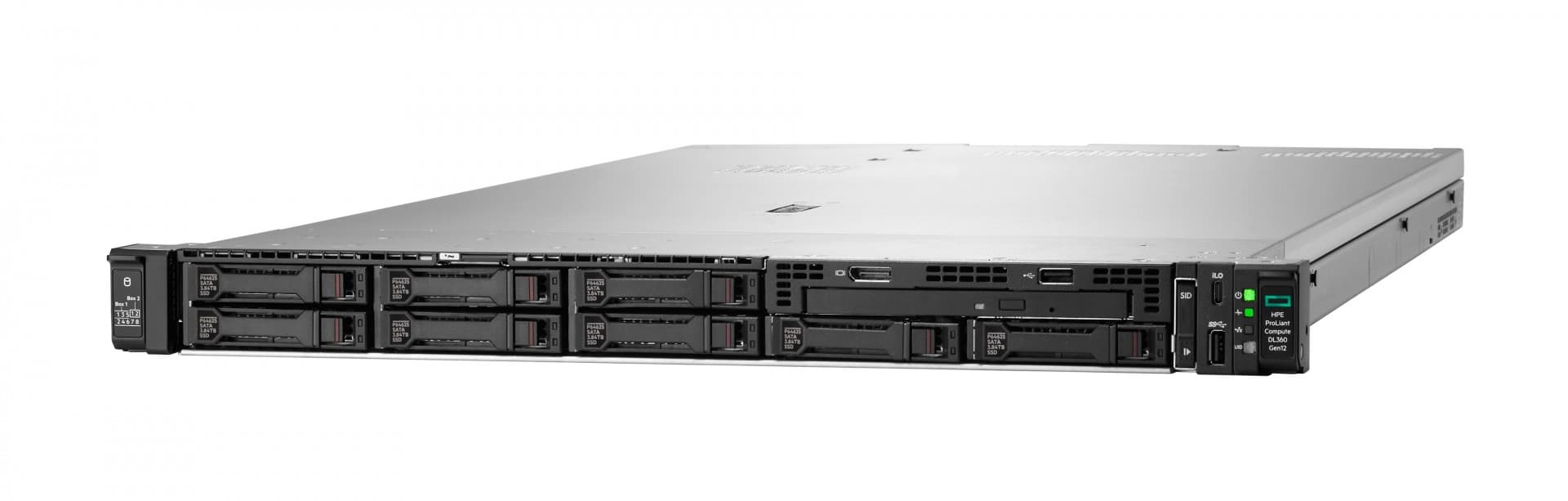 HPE ProLiant Compute DL360 Gen12 6507P 8c 1P 2x32GB-R 8SFF MR408i-o 2x480GB SSD 2x1000W PS EU Server — miniatura 3