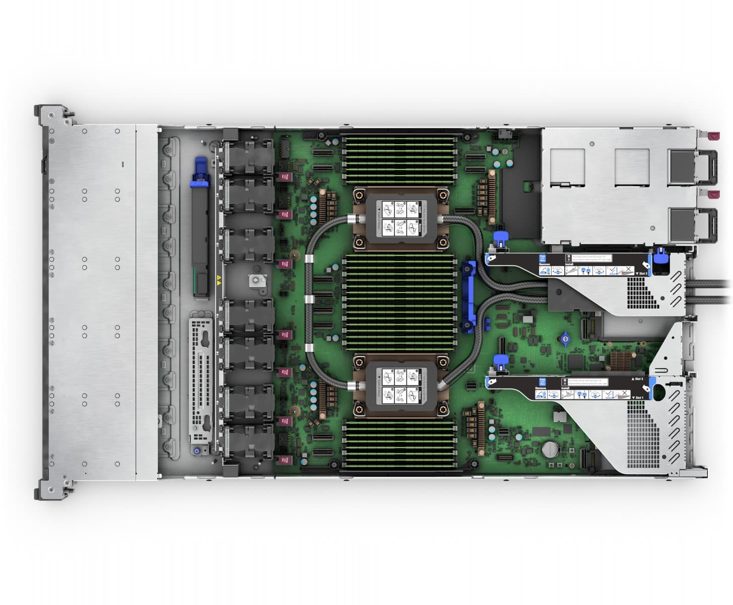 HPE ProLiant Compute DL360 Gen12 6507P 8c 1P 2x32GB-R 8SFF MR408i-o 2x480GB SSD 2x1000W PS EU Server — miniatura 6