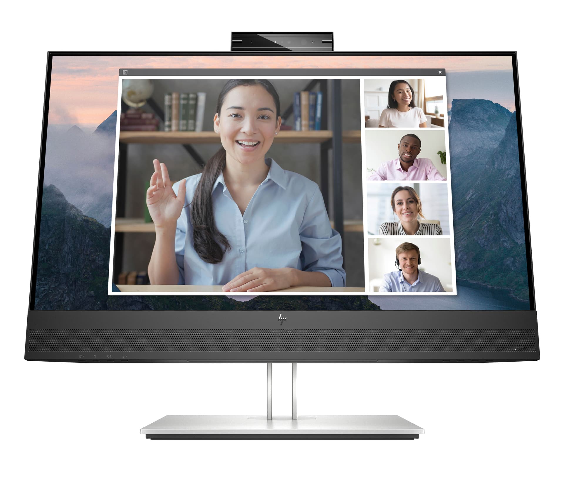HP Monitor FHD E24mv G4 para videoconferência — miniatura 1