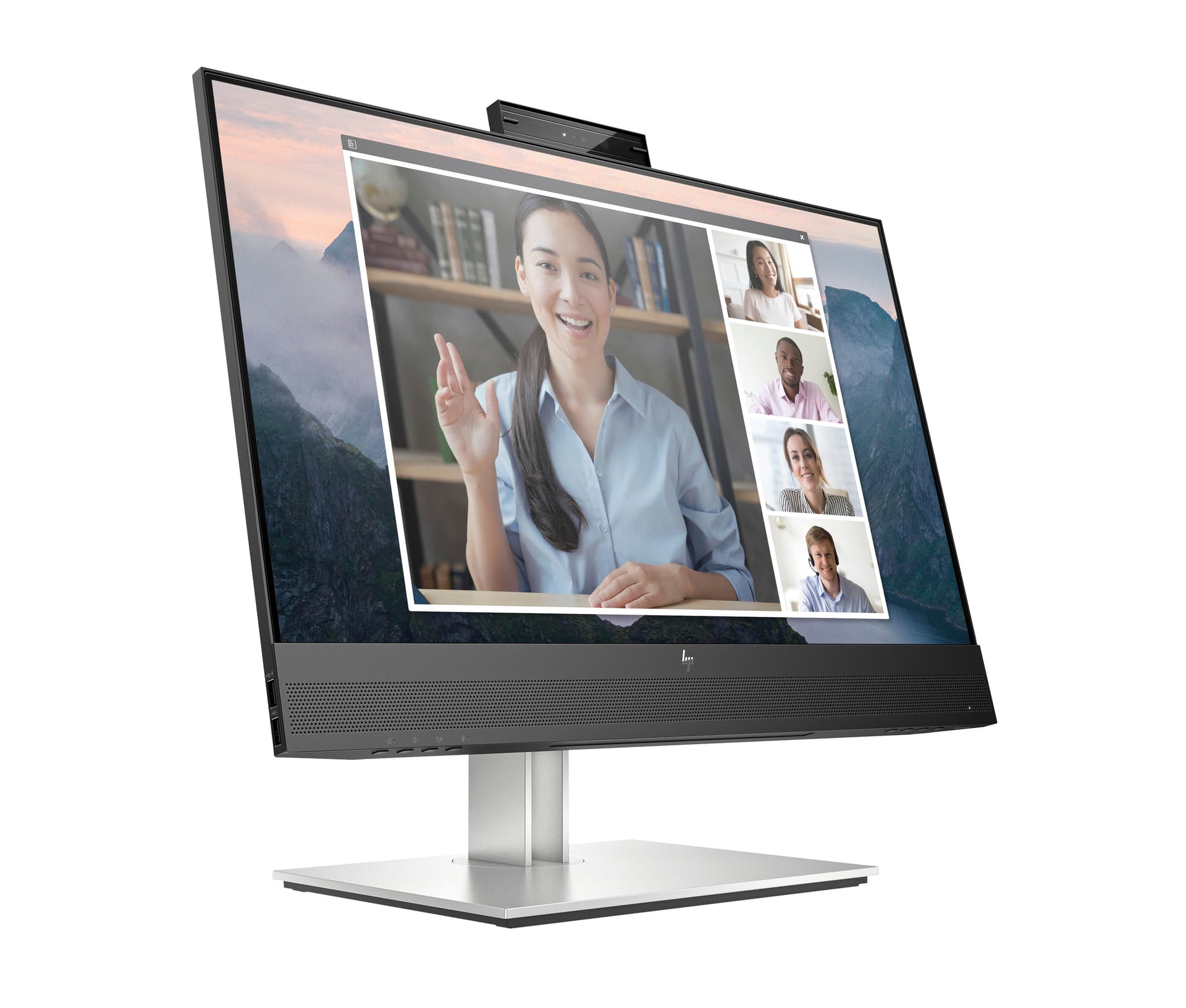 HP Monitor FHD E24mv G4 para videoconferência — miniatura 2