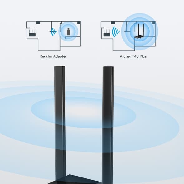 TP-Link Archer T4U Plus — miniatura 5