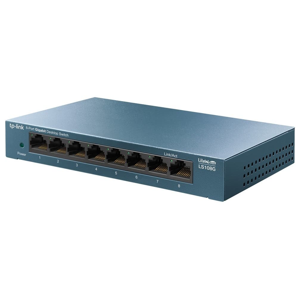 TP-LINK SWITCH LITEWAVE 8PORT GIGABIT DESKTOP — miniatura 4