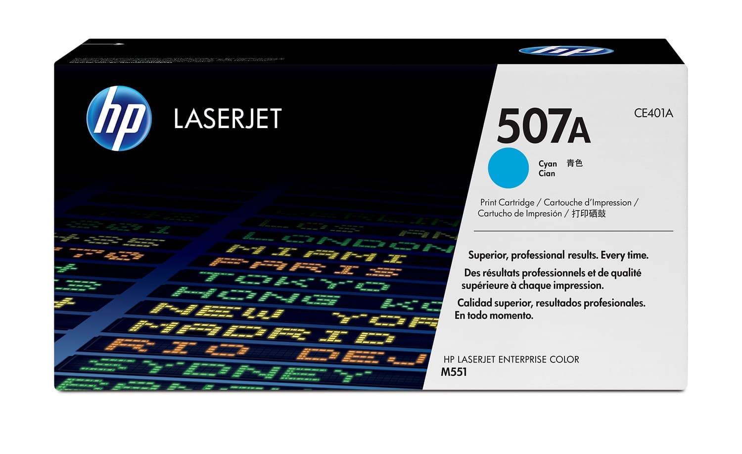 HP Toner LaserJet Original 507A Ciano, miniatura 1