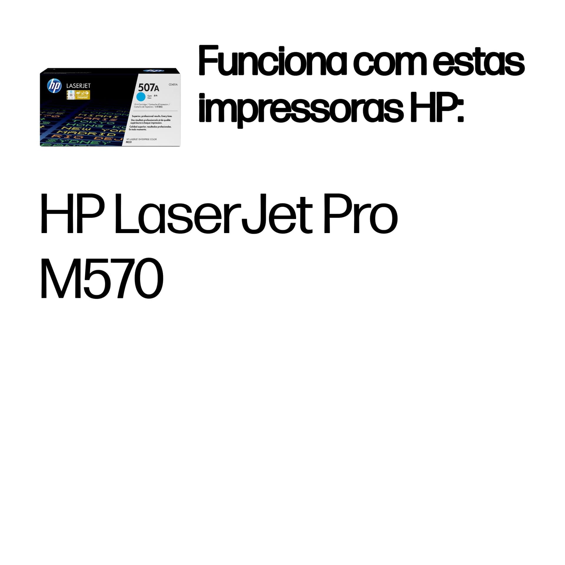 HP Toner LaserJet Original 507A Ciano, miniatura 2