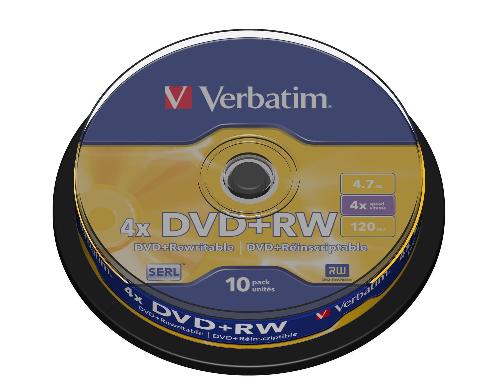 Verbatim DVD+RW Matt Silver — miniatura 1