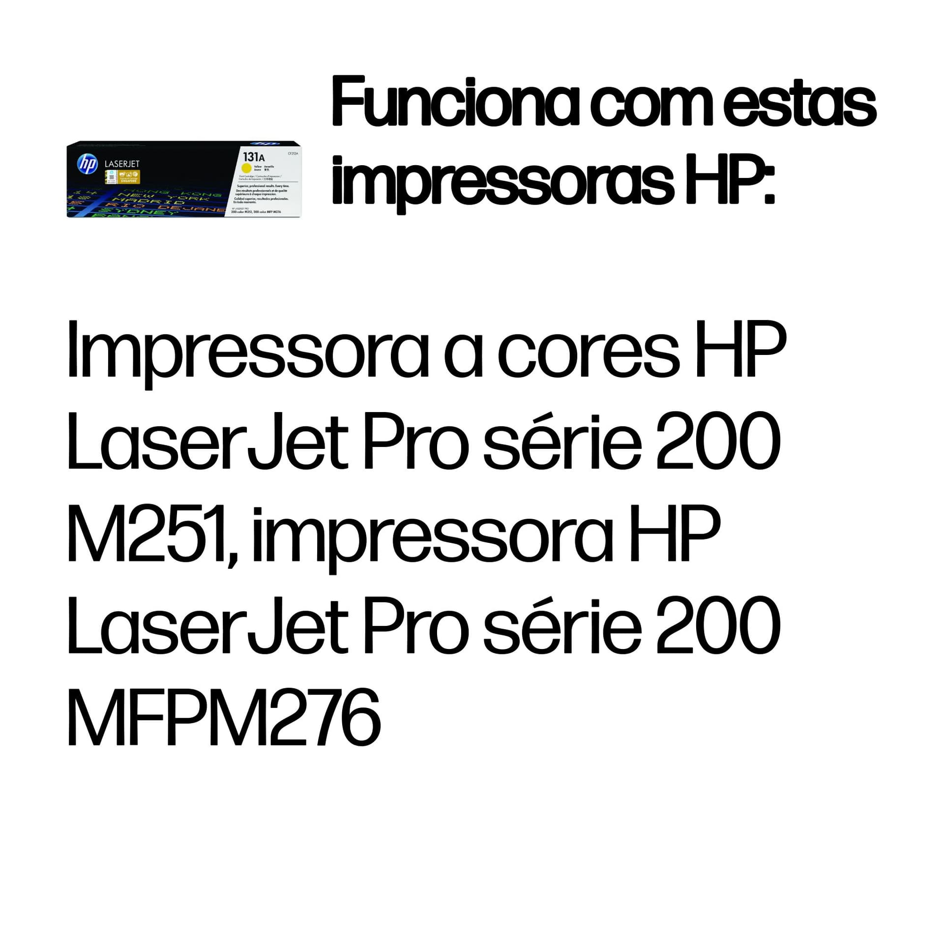 HP Toner LaserJet Original 131A Amarelo — miniatura 2