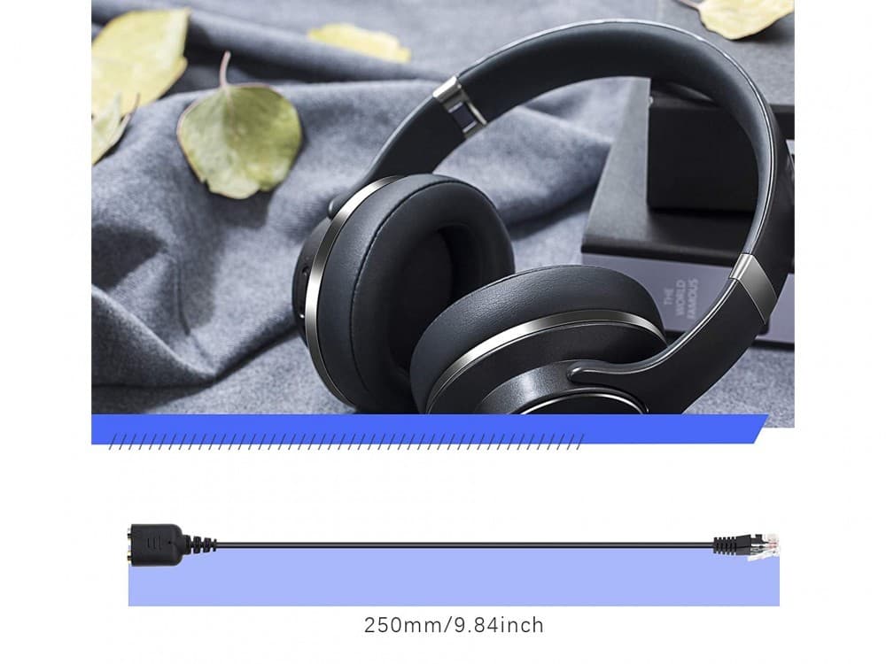 EQUIP ADAPTADOR DE AUDIO DE RJ9 PARA HEADSET 3.5MM — miniatura 4