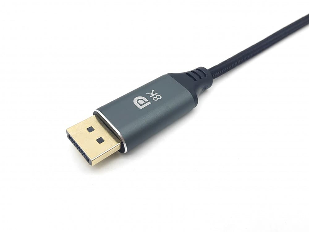 EQUIP CABO USB-C TO DISPLAYPORT M/M 8K/60HZ ALUMINUM SHELL 2.0MT — miniatura 2