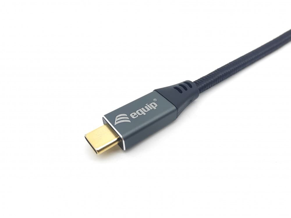 EQUIP CABO USB-C TO DISPLAYPORT M/M 8K/60HZ ALUMINUM SHELL 2.0MT — miniatura 3