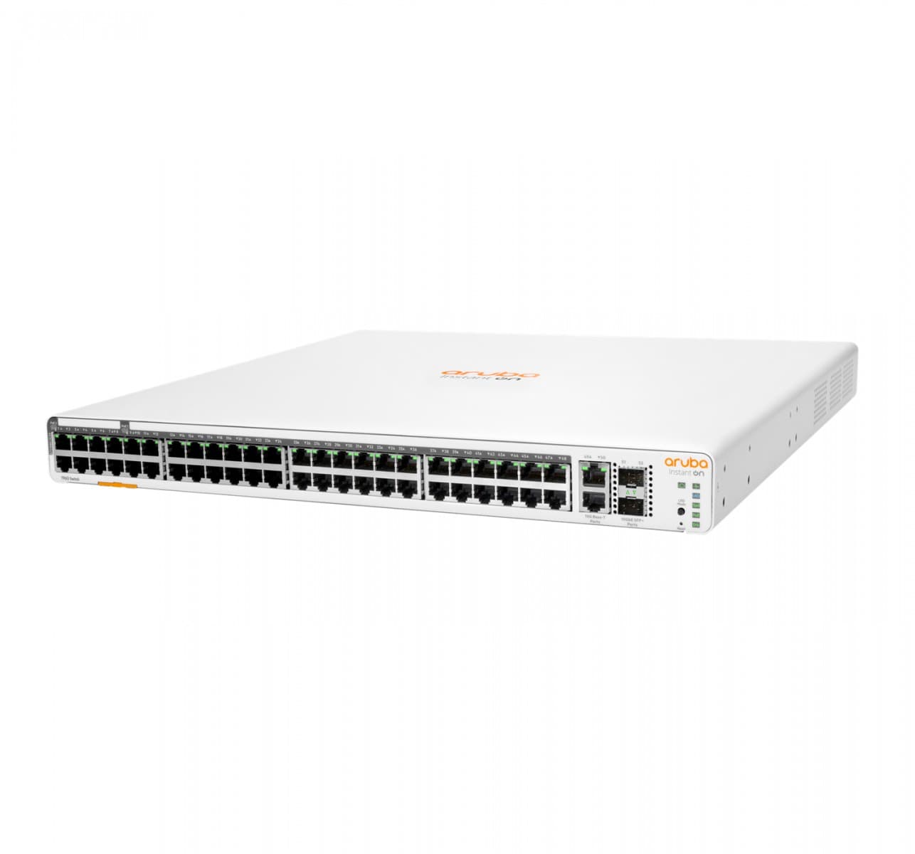 ARUBA SWITCH INSTANT ON 1960 48G 40P CLASS 4 8P CLASS 6 PoE 2XGT 2SFP+ 600W, miniatura 2