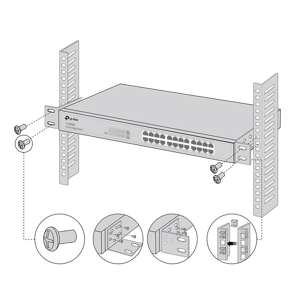 TP-Link Omada RackMount Kit-13, miniatura 3
