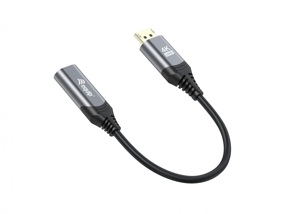 EQUIP ADAPTADOR DISPLAYPORT 1.2 PARA HDMI 4K/60Hz — miniatura 2