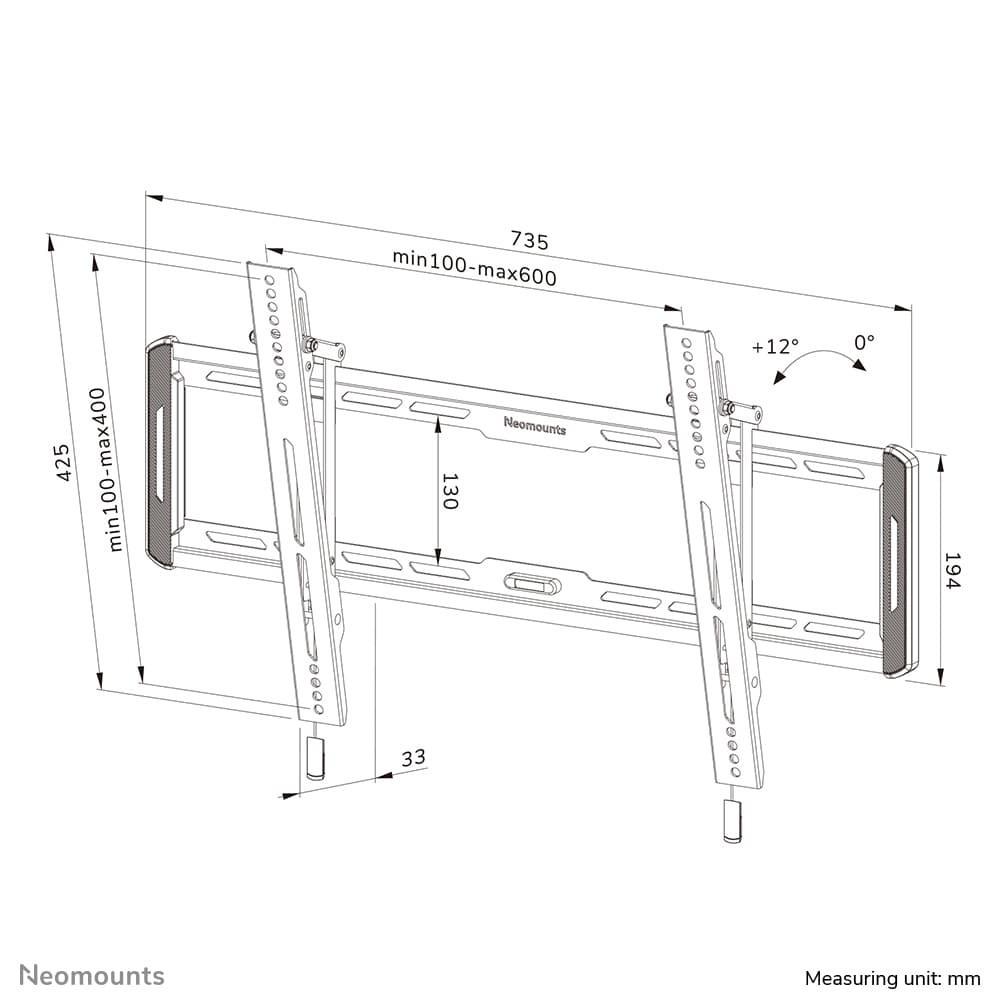 Neomounts WL35-550BL16, miniatura 20