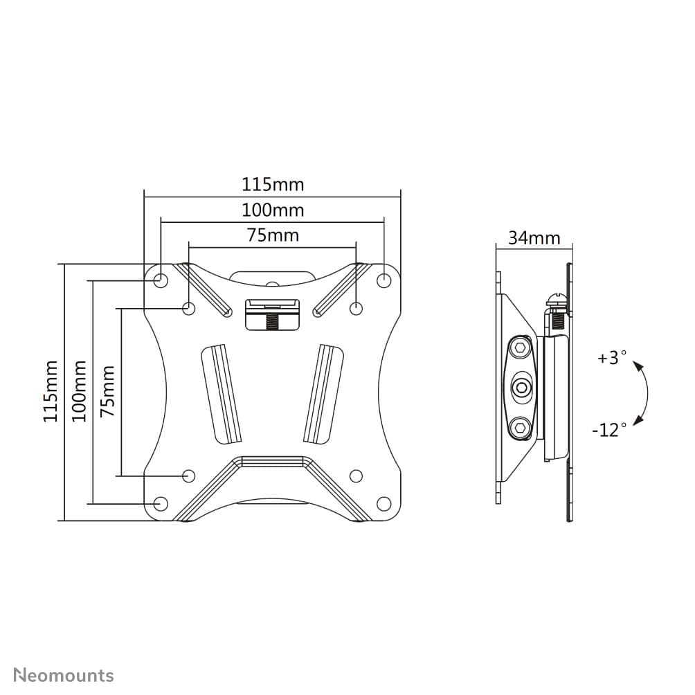 Neomounts NM-W60BLACK, miniatura 11