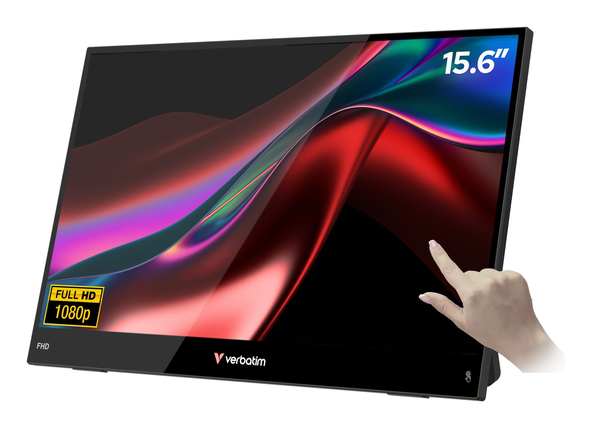 Verbatim Portable 15.6" FHD Touch Monitor LIGHT — miniatura 1
