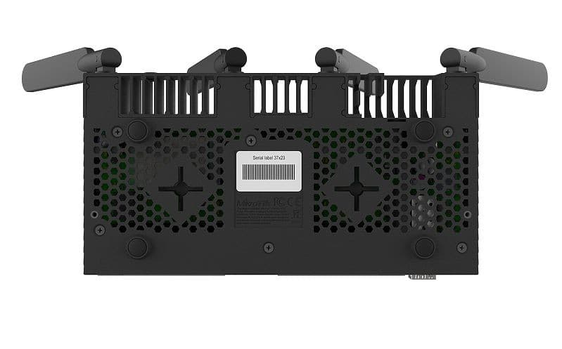 MikroTik RB4011iGS+5HacQ2HnD-IN Wireless Router, Dual-band 2.4/5GHz, 10x Gigabit Ethernet, PoE, RouterOS, miniatura 4
