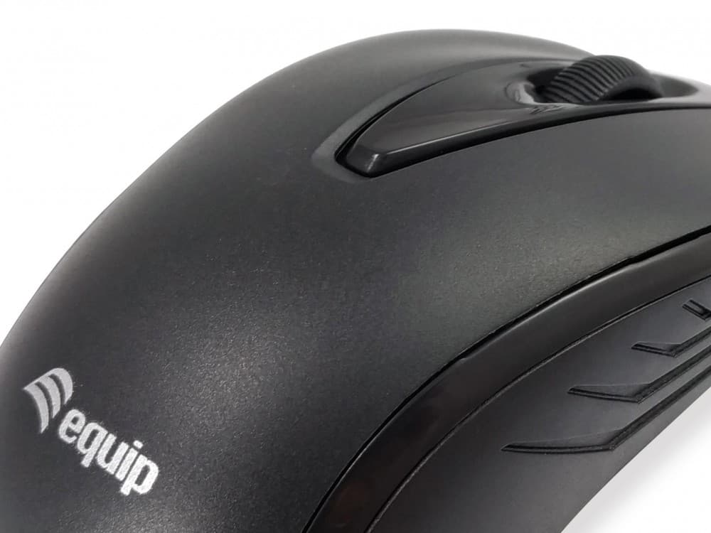EQUIP LIFE RATO OPTICO COMPACT USB BLACK 1000DPI — miniatura 2