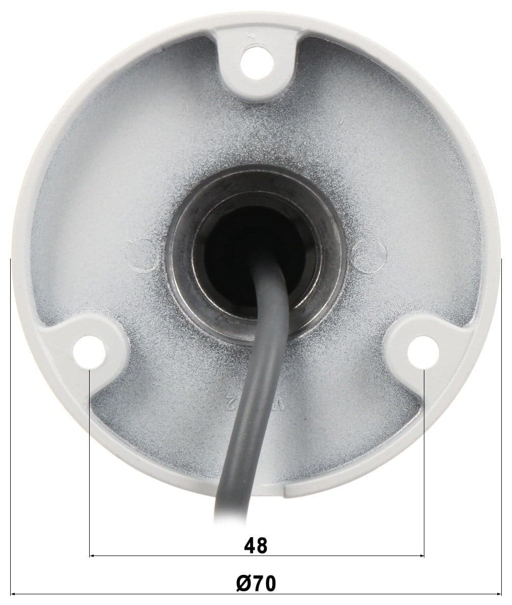 Hikvision DS-2CE17K0T-LFS(2.8mm) 3K Câmera Bullet com Áudio e Iluminação Híbrida Inteligente Fixa, miniatura 5