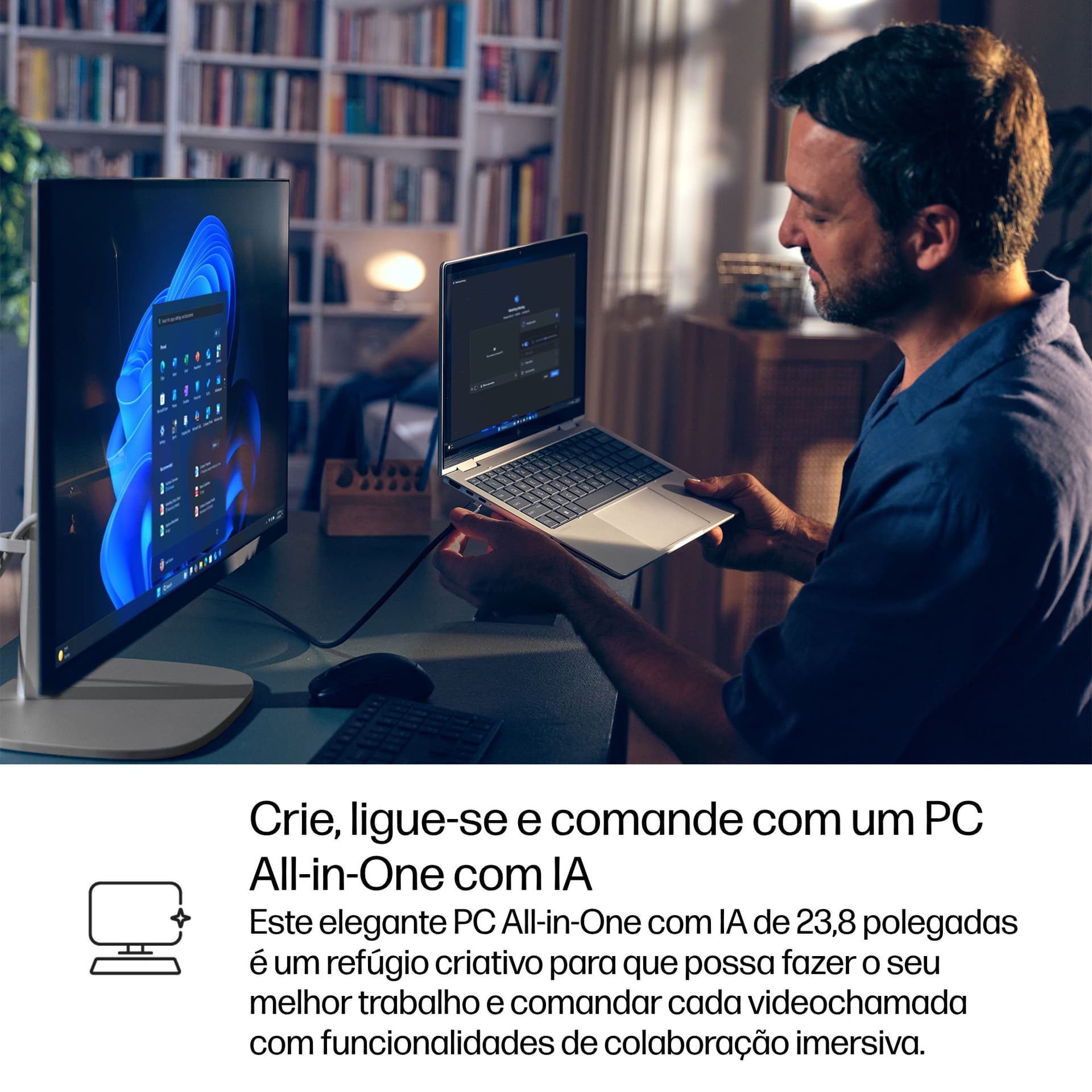 HP EliteStudio 8 All-in-One G1i 23.8 inch Desktop AI PC — miniatura 16