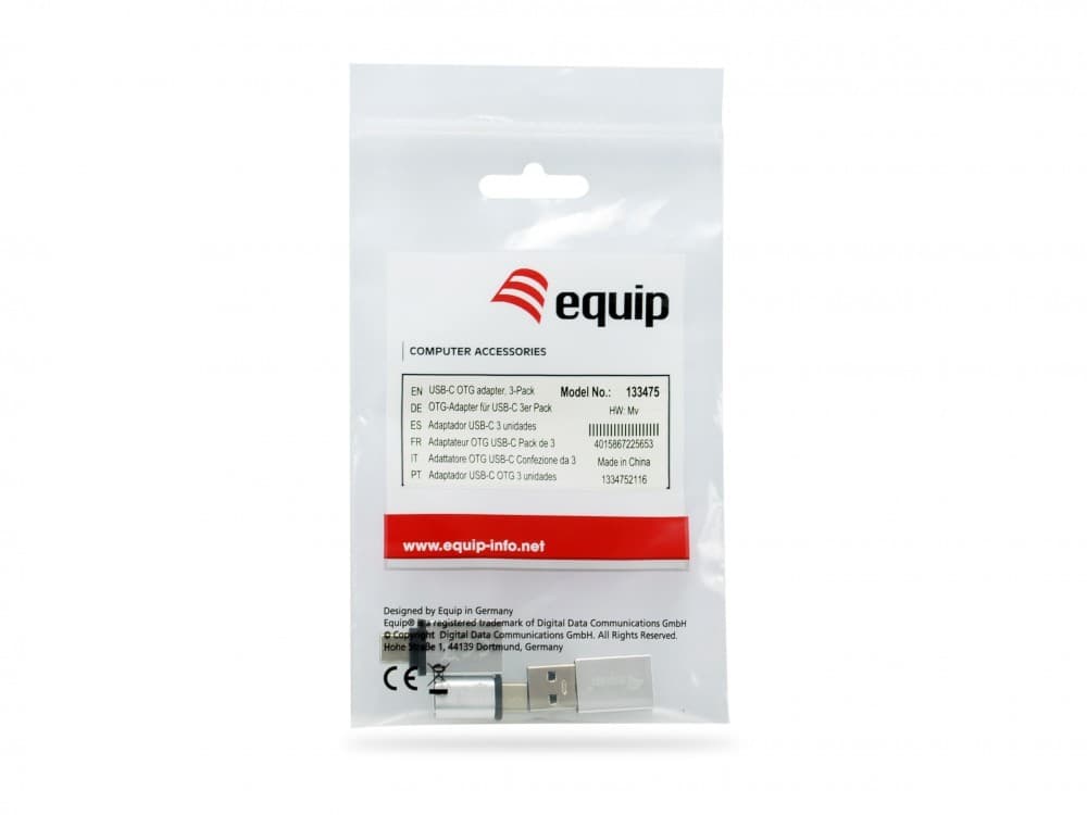EQUIP ADAPTADOR USB-C OTG PACK DE 3 UNID — miniatura 2
