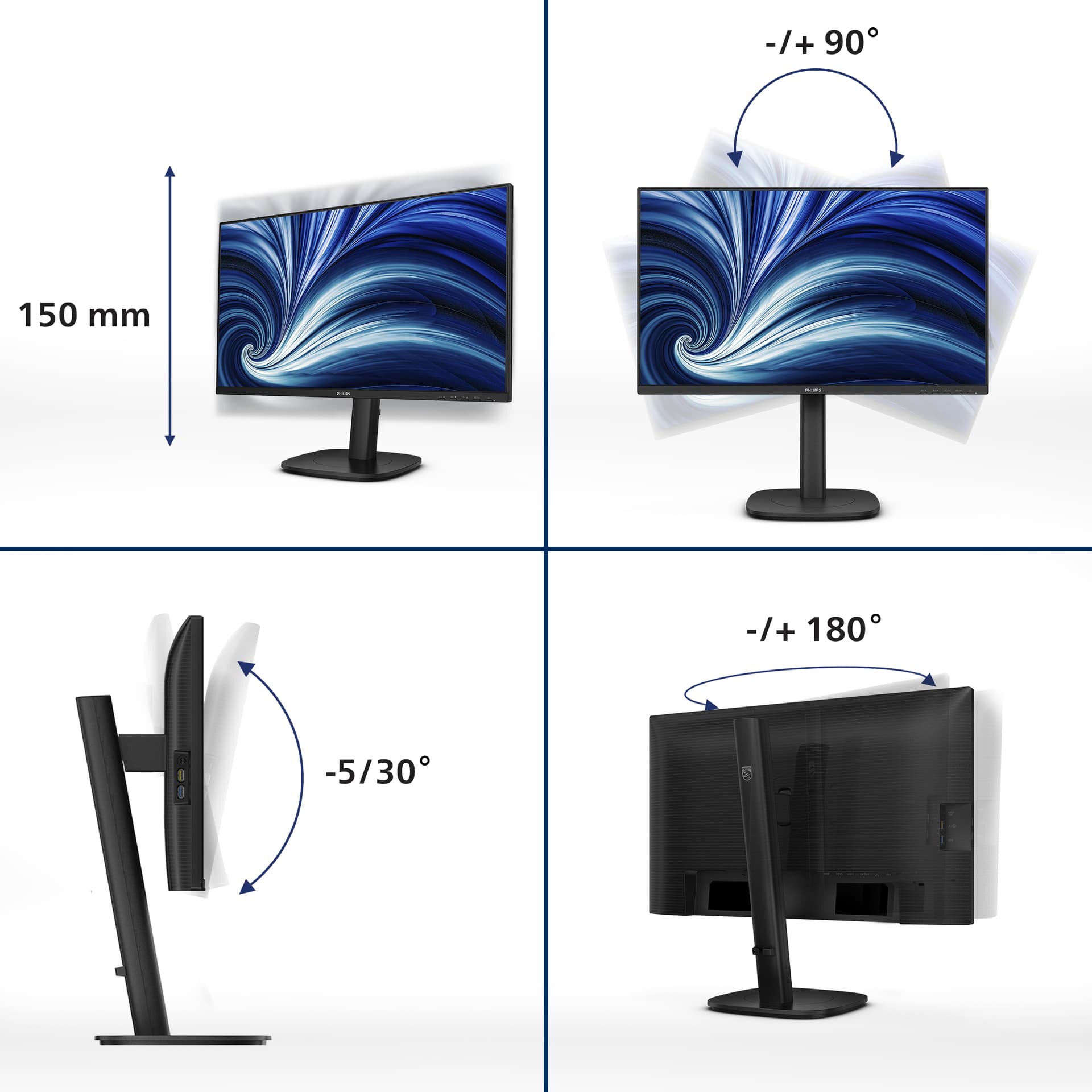Philips 3000 series 24B2U3301/00 — miniatura 3