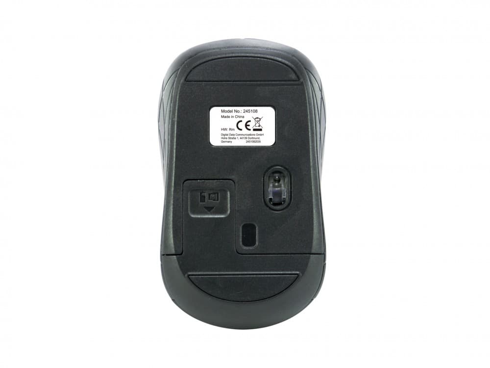 EQUIP LIFE RATO WIRELESS MINI BLACK 1600DPI — miniatura 2