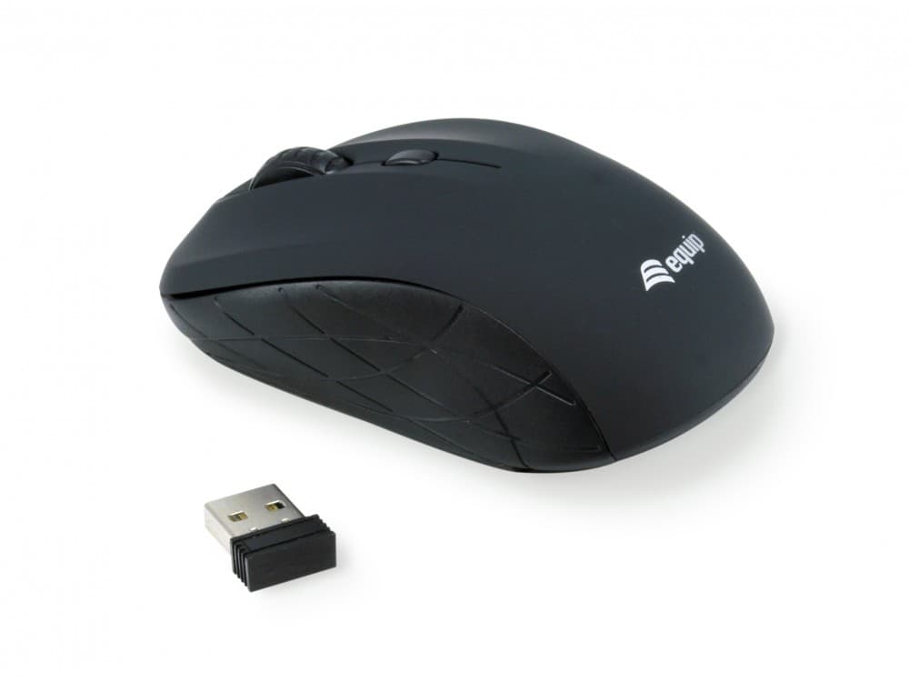 EQUIP LIFE RATO WIRELESS MINI BLACK 1600DPI — miniatura 4