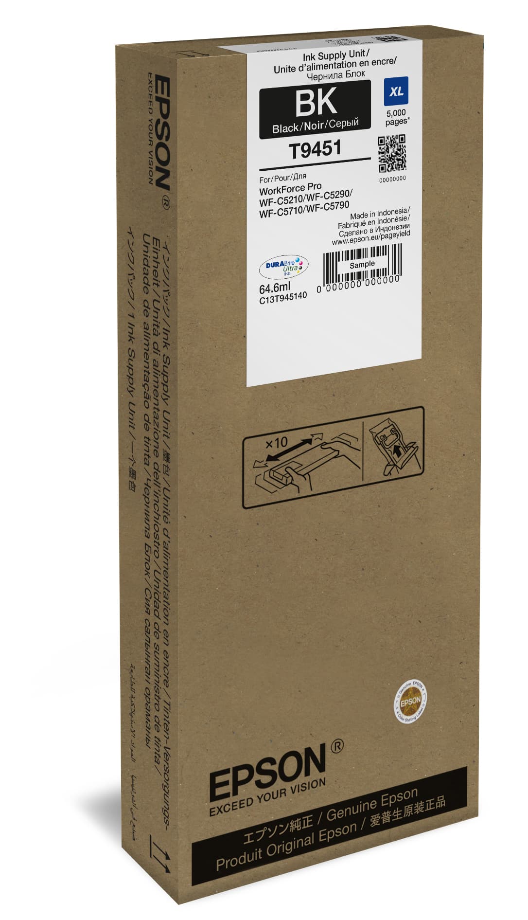 Epson WF-C52xx / WF-C57xx Series Ink Pack XL Black — miniatura 2