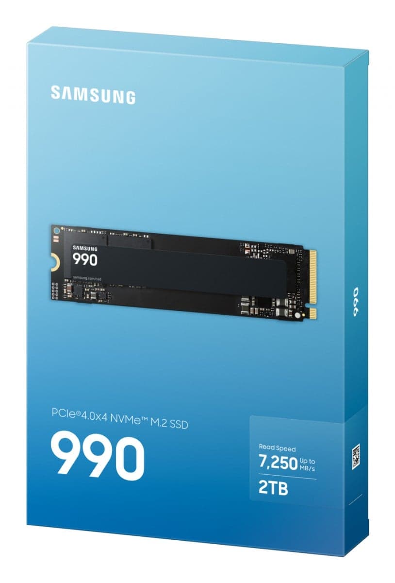 SAMSUNG SSD 2TB 990 V-NAND 2280 NVME PCIE 4.0 HMB — miniatura 7
